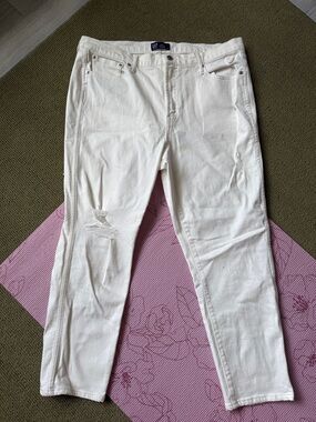 Gap white jeans